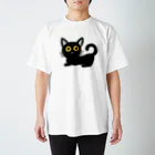 ムエックネの黒猫 スタンダードTシャツ