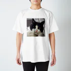 サンドイッチ舎の雨猫クロさん スタンダードTシャツ