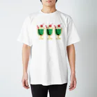 レモネードプールのメロンクリームソーダ Regular Fit T-Shirt