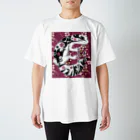 箱庭金魚❀暁姫の桜トライバル ニシアフリカトカゲモドキ限定品 Regular Fit T-Shirt