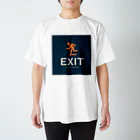 skate shopのskate exit スタンダードTシャツ