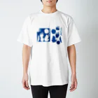 TANIYURU'sSHOPのMYirogami ブルー Regular Fit T-Shirt