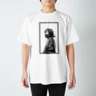 ZUNZUN_WORKSのモノトーンイラストTEE Regular Fit T-Shirt