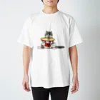 のら家の猫と盃 Regular Fit T-Shirt