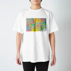 ﾌﾗﾜｰﾎｴｰﾙ　とかげのちづっこのフトアゴヒゲとかげちゃん Regular Fit T-Shirt