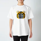 CHOPPIRI.のかぶる猫[虎ver.](ロシアンブルー) Regular Fit T-Shirt