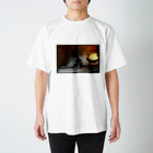 ﾌﾗﾜｰﾎｴｰﾙ　ちづっこのアオジタトカゲくん Regular Fit T-Shirt