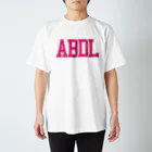 ABDL wearのABDL カレッジ（ピンク） スタンダードTシャツ