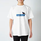 有限会社サイエンスファクトリーのBlue Rock Thrush スタンダードTシャツ