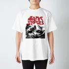 ribol のAtomic stooges JAPAN wear WHITE Regular Fit T-Shirt