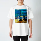 GALLERY misutawoのスイス シュピーツの駅 Regular Fit T-Shirt