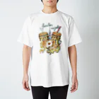 foodies - フーディーズのfoodies - barber night スタンダードTシャツ