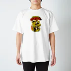 チャンピオンカレー＠SUZURI店のChampion's Curry×KENTOO "HOT ROD" Regular Fit T-Shirt