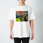 ヤミーの赤緑 Regular Fit T-Shirt