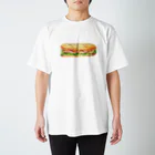 platonicのハムとチーズのサンドイッチ Regular Fit T-Shirt