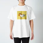 ポピーとなかまたちのおもちをわけわけする3人 スタンダードTシャツ