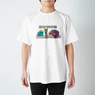 ぴえん🥺東京の踏切内車脱輪 Regular Fit T-Shirt