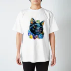 えだのにわの蛙と猫 スタンダードTシャツ