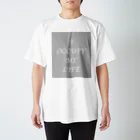 ぽにぷに定食のI OCCUPY MY LIFE スタンダードTシャツ