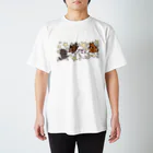 sterilesoilの星を追う四頭娘(横) Regular Fit T-Shirt