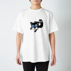 アニマルズチャンネルのチビのクロねこ スタンダードTシャツ