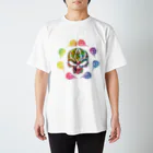 Ａ’ｚｗｏｒｋＳのPAISLEY SKULL GRADATION Regular Fit T-Shirt