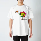 KANIKANIMARUの太陽嫌いな花 スタンダードTシャツ