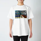 GALLERY misutawoのドイツ ベルリン中央駅のホーム スタンダードTシャツ