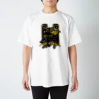 オリジナルデザインTシャツ　SMOKIN'の黒豆DJ スタンダードTシャツ