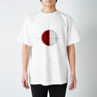 Makaroni_Zのお店の西半球 ホワイト Regular Fit T-Shirt