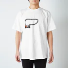 ねこやにわとりやの肝臓三毛猫 Regular Fit T-Shirt