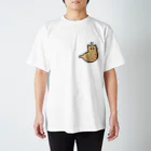 ねこやにわとりやの胃茶トラ猫 Regular Fit T-Shirt