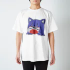 逢坂のbigムームー　表裏プリント Regular Fit T-Shirt