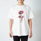 tetote ai design hut ～森の中のデザイン制作所～のためいきのゆくえ Regular Fit T-Shirt