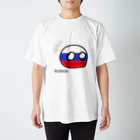 ポーランドボールSHOPのろしあ（Russia） スタンダードTシャツ