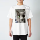 灰猫さん@🦀のシャルトリューねね Regular Fit T-Shirt