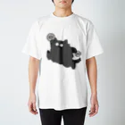 惑星ぽっぷぽーーーんのお金持ちネコちゃん Regular Fit T-Shirt