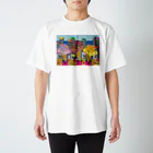 Blupiggの踊るアイスクリームB スタンダードTシャツ