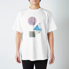 三重殺マネージャのお店（3out-manager）の手話「まるさんかくしかく」03 Regular Fit T-Shirt