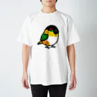 Cody the LovebirdのChubby Bird　ズグロシロハラインコ Regular Fit T-Shirt