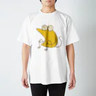 kinomeのおやま座り（イエロー） Regular Fit T-Shirt