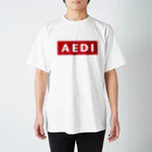 AEDIのAEDI ロゴTシャツ スタンダードTシャツ