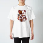 オリジナルデザインTシャツ　SMOKIN'のsmileCat Regular Fit T-Shirt