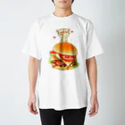 こくもつこやのはんばーがー Regular Fit T-Shirt