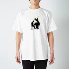 くちばし商会のシュールな鳥 JAZZ Regular Fit T-Shirt