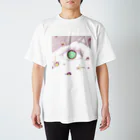 Fujisaki_Kinya's SHOPの夕日と涙 スタンダードTシャツ