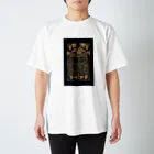 antique_museumの孔雀 スタンダードTシャツ