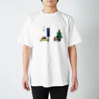KOTKAのクリスマスツリー スタンダードTシャツ