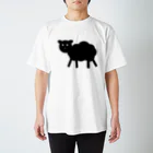 ポンコツヒツジのクロヒツジくん Regular Fit T-Shirt