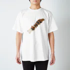 REGIONの伸びるみーちゃん Regular Fit T-Shirt